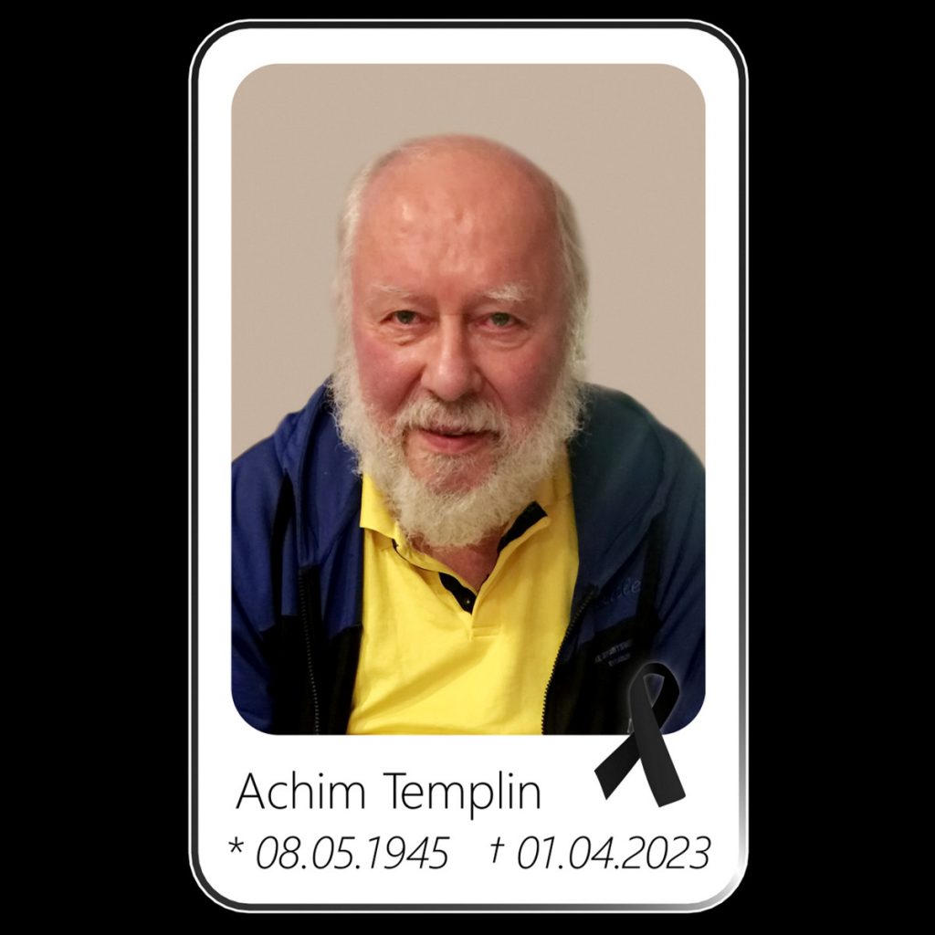 Die TTC Champions trauern um Achim Templin